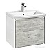 Тумба под раковину Roca Ronda 60 ZRU9303002 белый матовый/бетон