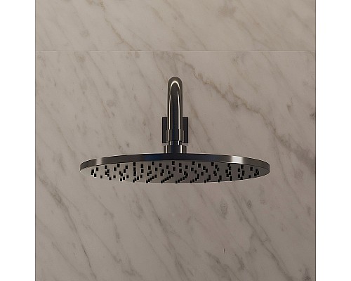 Верхний душ Omnires Slimline WG125CAT Антрацит