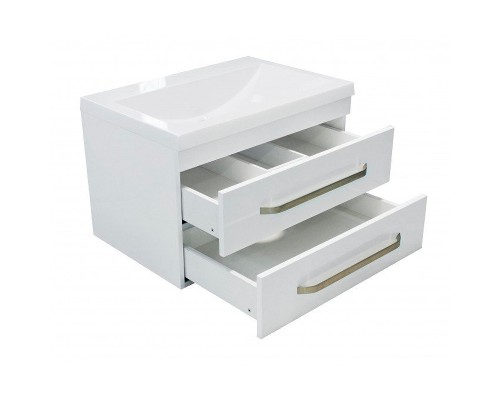 Тумба с раковиной Эстет Monaco 70 ФР-00002137 подвесная Белая