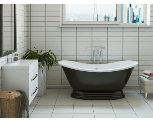 Тумба с раковиной Эстет Monaco 70 ФР-00002137 подвесная Белая