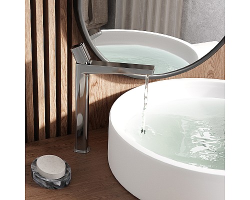 Смеситель для раковины WasserKRAFT Naab 8603H Хром