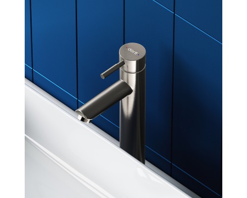 Смеситель для раковины Dorff Logic D3002102SS Нержавеющая сталь