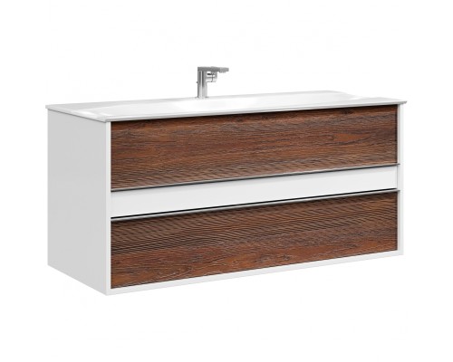 Тумба под раковину Clarberg Evolution 120 EV0112CD подвесная Крафт темный