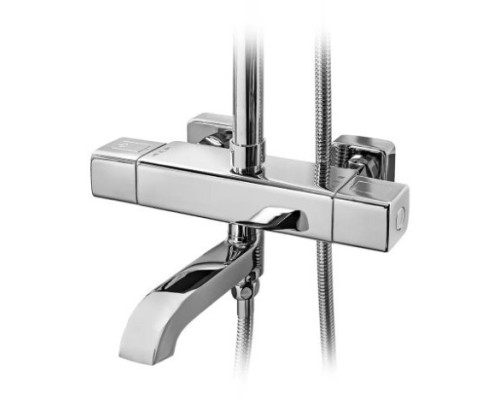 Душевая система с термостатом Grocenberg GB7005 Хром