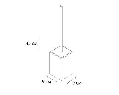 Ершик для туалета FIXSEN Sole FX-301-5