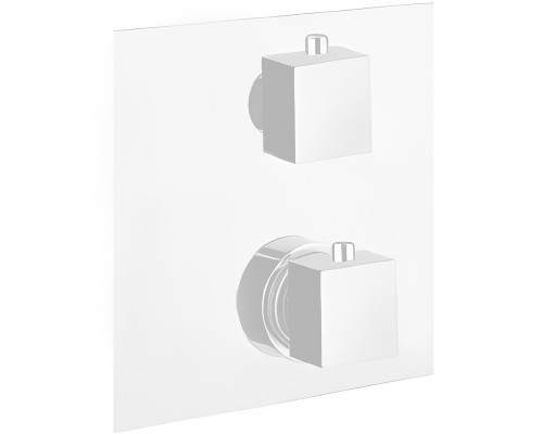 Смеситель для душа Webert Pegaso PE970903740 с термостатом Белый матовый