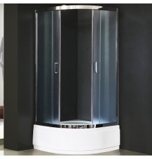 Душевой уголок Royal Bath CK 90х90 RB90СK-C-CH профиль Хром стекло рифленое
