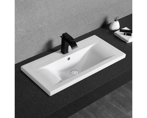 Раковина CeramaLux 80 9393-80 Белая