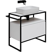 Тумба под раковину Allen Brau Priority 80 1.31002.WM Белая матовая