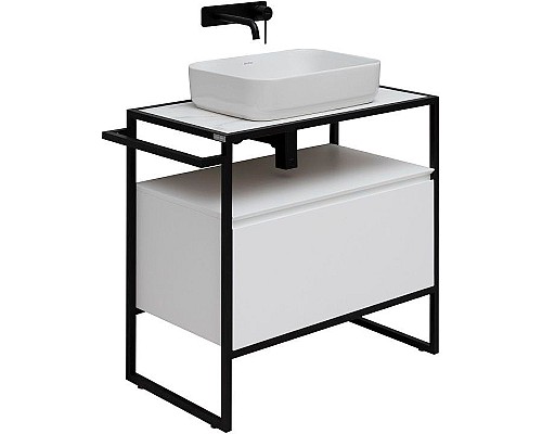 Тумба под раковину Allen Brau Priority 80 1.31002.WM Белая матовая