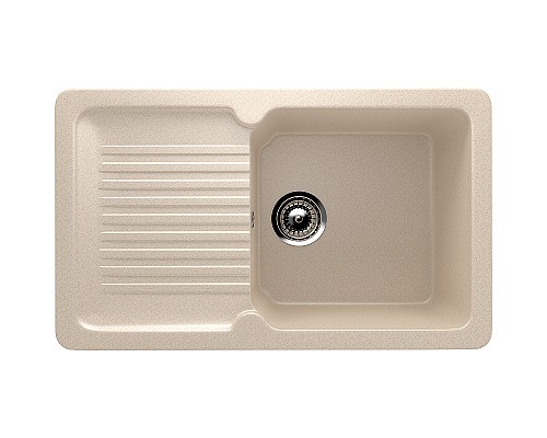 Кухонная мойка Ulgran Classic U-506-328 Бежевая