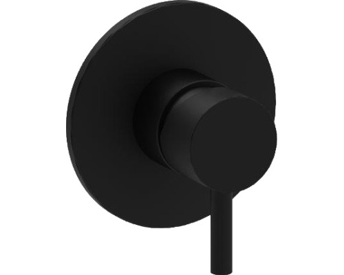 Смеситель Paffoni Light LIG011NO с внутренней частью, для душа, черный матовый