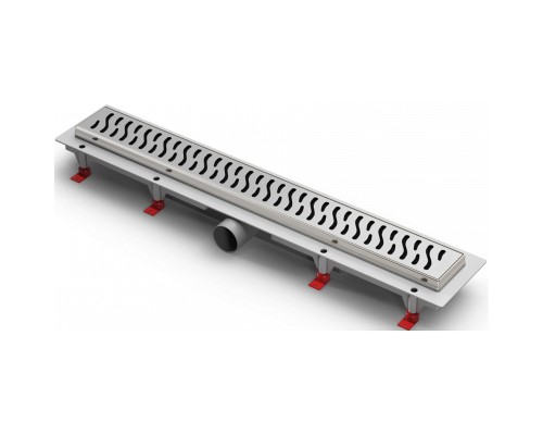 Душевой лоток Azario AZ-CH 750 H с решеткой Harmony