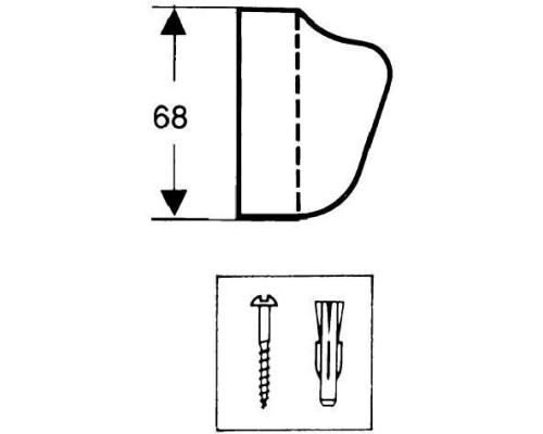 Держатель для ручного душа Hansgrohe 28321000