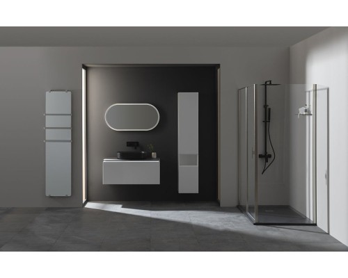 Душевая система Allen Brau Infinity 5.21012-31 Черная матовая