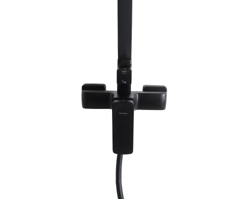Душевая система Allen Brau Infinity 5.21012-31 Черная матовая