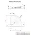 Акриловый поддон для душа Radaway Rodos A Compact 81x81x17 белый