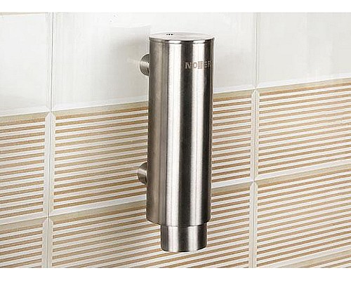 Диспенсер для жидкого мыла Nofer 03024.S Нержавеющая сталь матовая