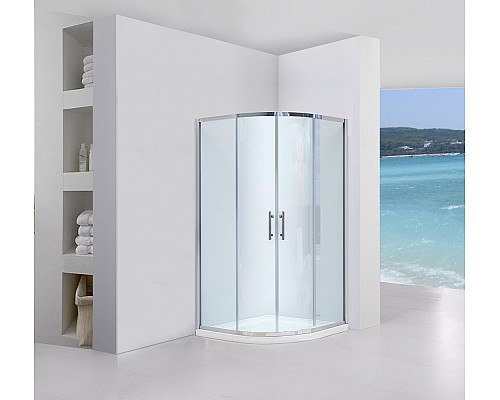 Душевое ограждение Black & White S10180x80