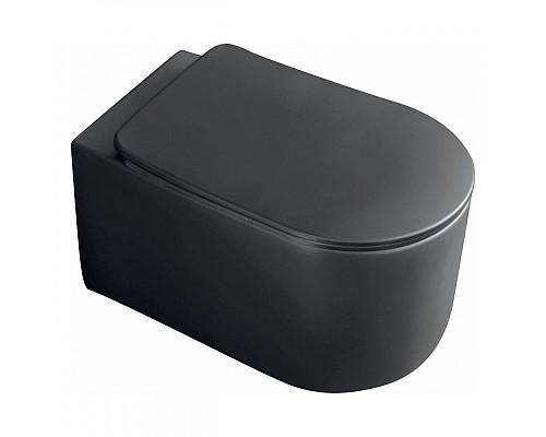 Унитаз подвесной Kerasan Nolita 531431 черный матовый