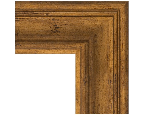 Зеркало Evoform Exclusive-G 76х59 BY 4032 с гравировкой в багетной раме - Травленая бронза 99 мм