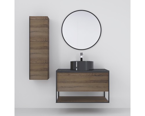 Зеркало Jorno Steal 77 Ste.02.77/B Черное