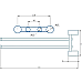 Полотенцедержатель Haiba HB8412 поворотный Хром