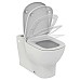 Унитаз компакт Ideal Standard Tesi T008201 без бачка и сиденья