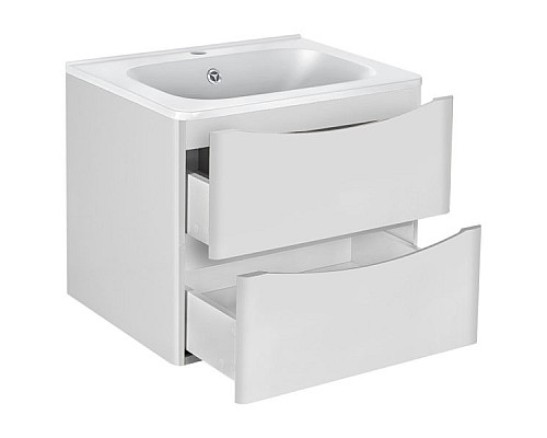 Тумба под раковину Vincea Paola VMC-2P600GW подвесная G.White
