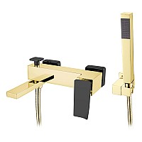Смеситель для ванны,для душа Boheme Q 143-GB.2 золото