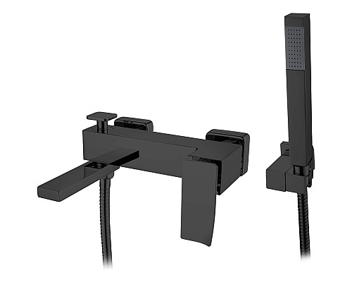 Смеситель для ванны,для душа Boheme Q 143-BB.2 черный