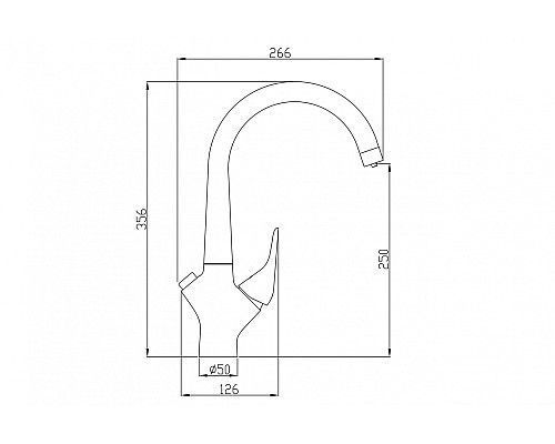 Смеситель для кухни ZORG Steel Hammer SH 815 SATIN