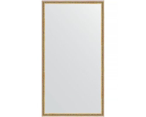 Зеркало Evoform Definite 108х58 BY 0726 в багетной раме - Витое золото 28 мм