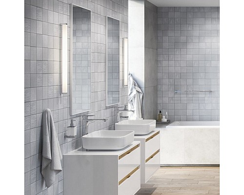 Зеркало прямоугольное Excellent Kuadro 100x50 белый мат