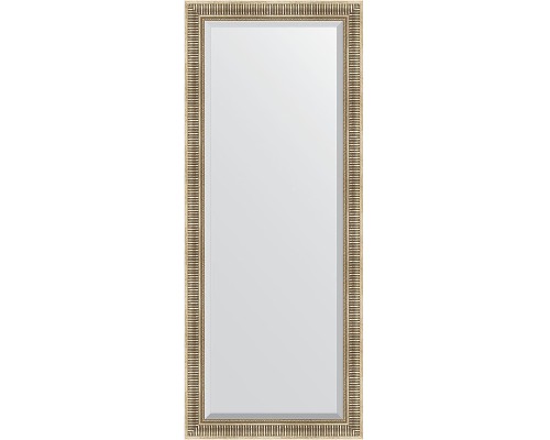Зеркало Evoform Exclusive Floor 202х82 BY 6121 с фацетом в багетной раме - Серебряный акведук 93 мм