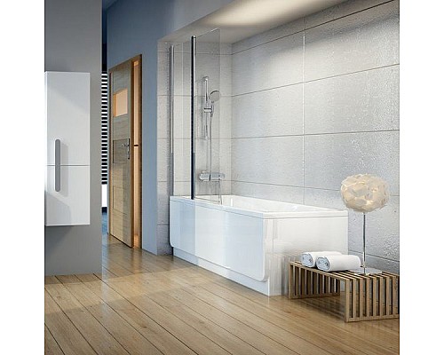 Шторка для ванны Ravak CVS2 7QRA0U00Z1 100 R сатин стекло