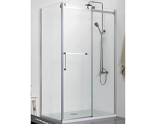 Душевой уголок Azario Vancouver 120х80 AZ-NKF1131 R 800 профиль Серебро стекло прозрачное