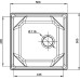 Кухонная мойка GranFest Unique GF-U-500 Топаз