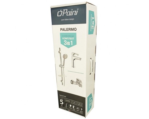 Комплект смесителей Paini Palermo Хром