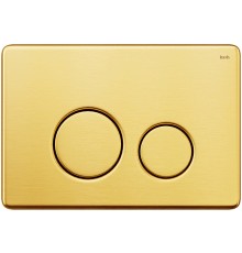 Клавиша смыва Iddis Unisteel Золото