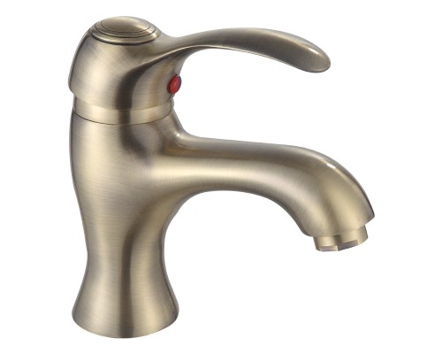 Смеситель для раковины Veragio Grazia монокомандный, бронза