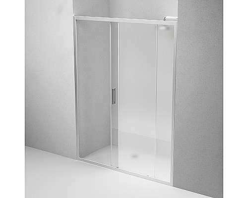 Душевая дверь AM.PM Gem 150 W90G-150-1-195MM Хром матовый