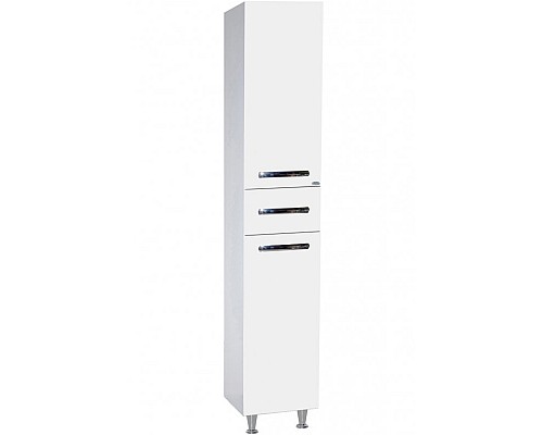 Шкаф пенал Bellezza Рокко 35 4623704090014 Белый