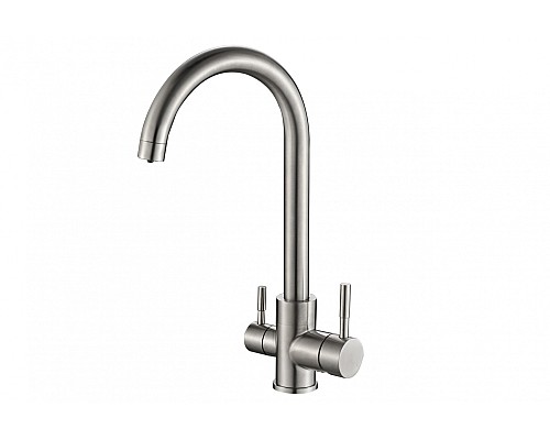 Смеситель для кухни ZORG Steel Hammer SH 713 INOX