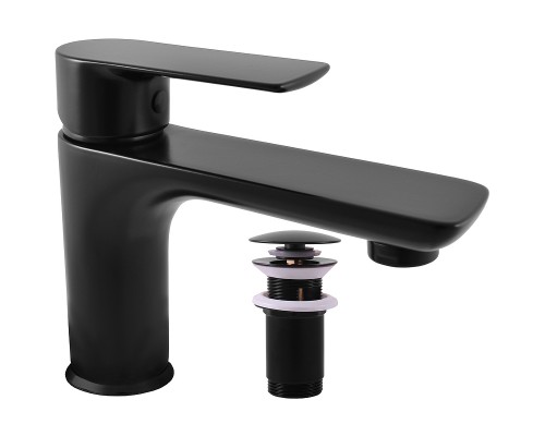 Смеситель для раковины Rav Slezak Vltava VT427.5KCMAT Черный матовый