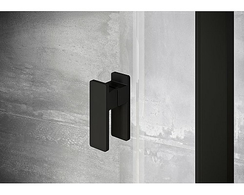 Душевой уголок Ravak Nexty NSKK3-90 90x90 3O677300Z1 профиль Черный стекло Transparent