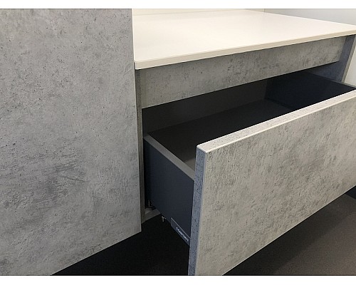 Тумба Comforty Осло 60 00-00000838 подвесная Бетон светлый