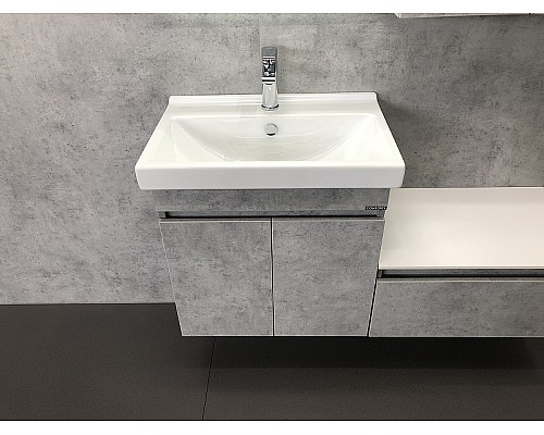 Тумба Comforty Осло 60 00-00000838 подвесная Бетон светлый