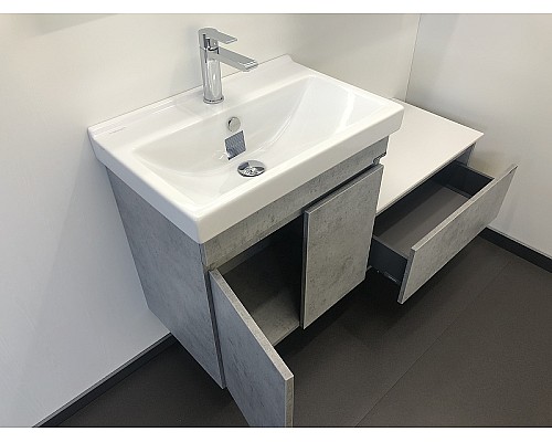 Тумба Comforty Осло 60 00-00000838 подвесная Бетон светлый