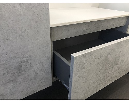 Тумба Comforty Осло 60 00-00000838 подвесная Бетон светлый